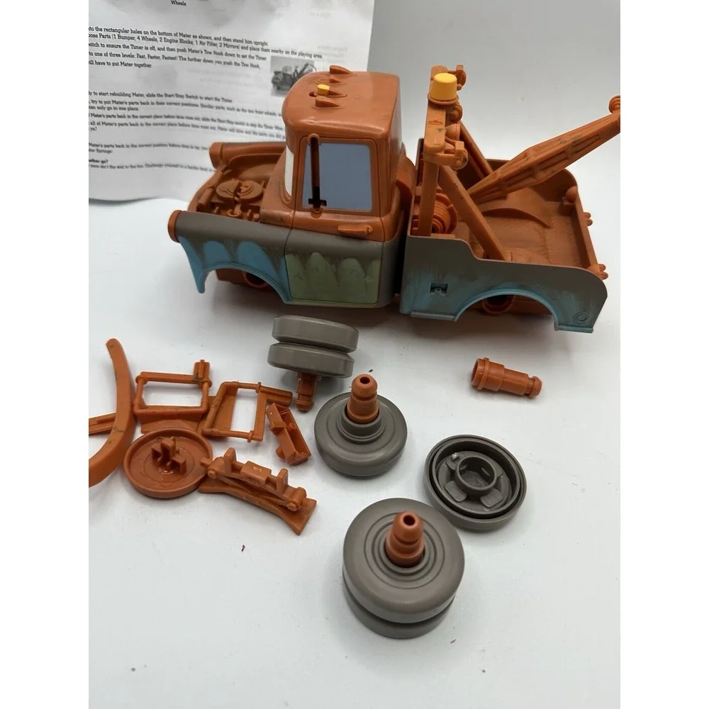 Disney Pixar Cars Later Mater Board Game  For Parts only